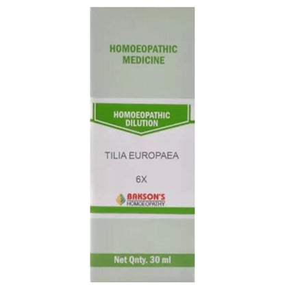 Bakson's Homeopathy Tilia Europaea Dilution 6X - Classic Derma
