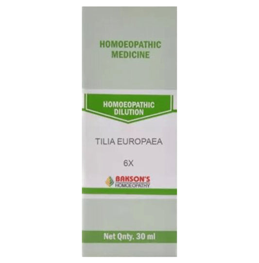 Bakson's Homeopathy Tilia Europaea Dilution 6X - Classic Derma