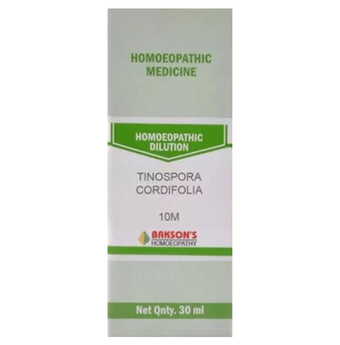 Bakson's Homeopathy Tinospora Cordifolia Dilution 10M - Classic Derma