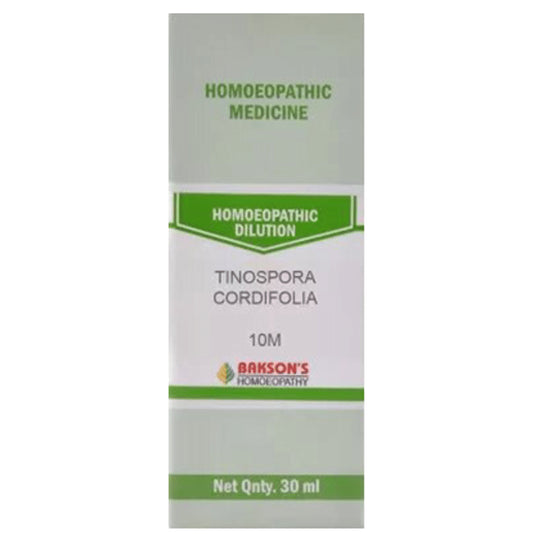 Bakson's Homeopathy Tinospora Cordifolia Dilution 10M - Classic Derma