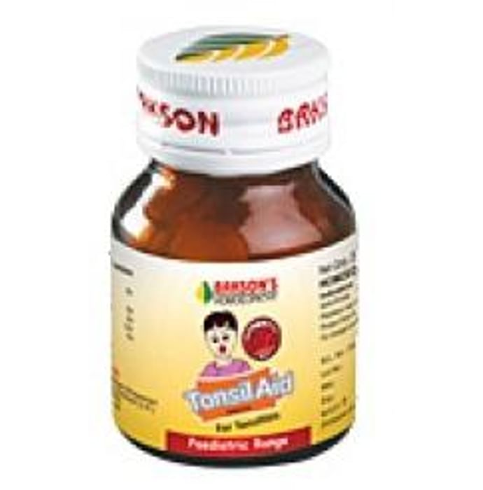 Bakson's Homeopathy Tonsil Aid Paediatric Tablet - Classic Derma