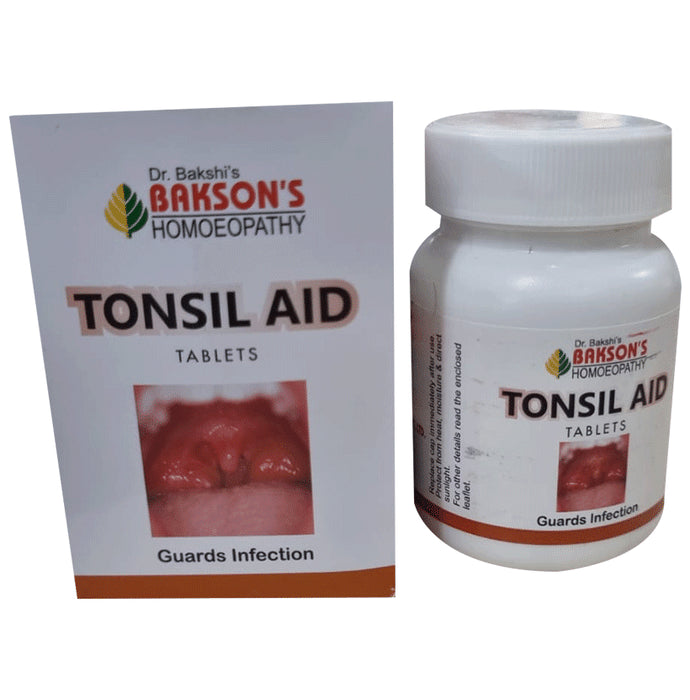 Bakson's Homeopathy Tonsil Aid Tablet