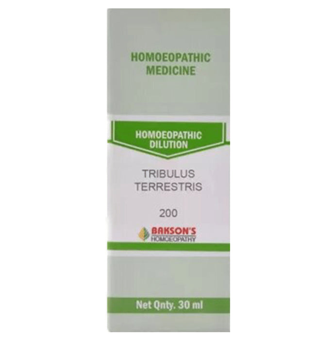 Bakson's Homeopathy Tribulus Terrestris Dilution 200 - Classic Derma