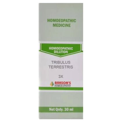Bakson's Homeopathy Tribulus Terrestris Dilution 3X - Classic Derma