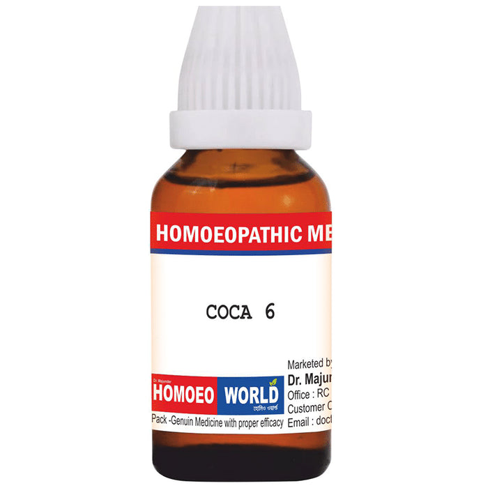 Dr. Majumder Homeo World Coca Dilution (30ml Each) 6 CH - Classic Derma