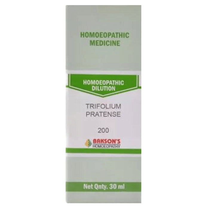 Bakson's Homeopathy Trifolium Pratense Dilution 200 - Classic Derma