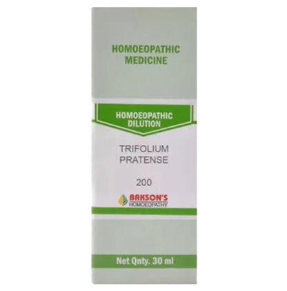 Bakson's Homeopathy Trifolium Pratense Dilution 200 - Classic Derma