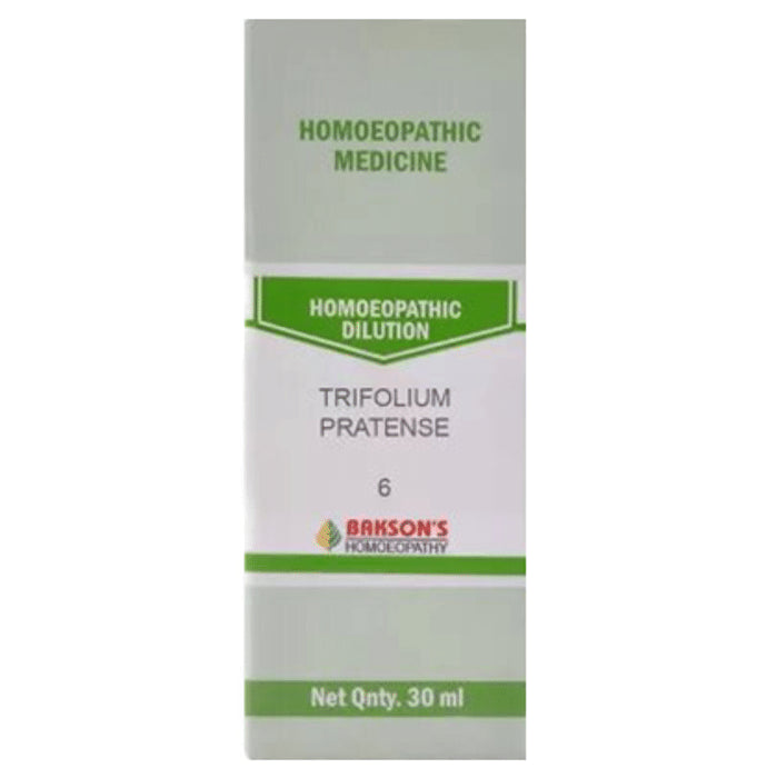 Bakson's Homeopathy Trifolium Pratense Dilution 6 CH - Classic Derma