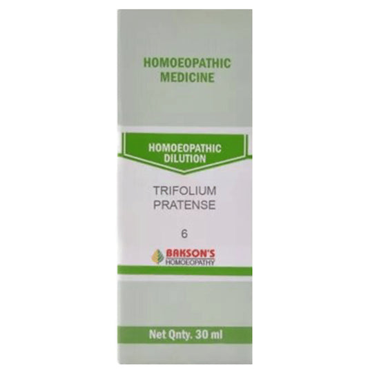 Bakson's Homeopathy Trifolium Pratense Dilution 6 CH - Classic Derma