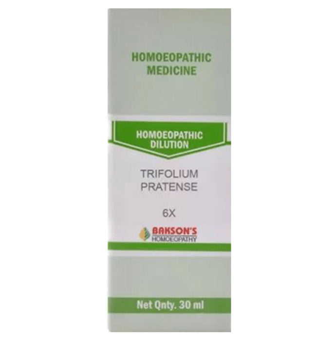 Bakson's Homeopathy Trifolium Pratense Dilution 6X - Classic Derma