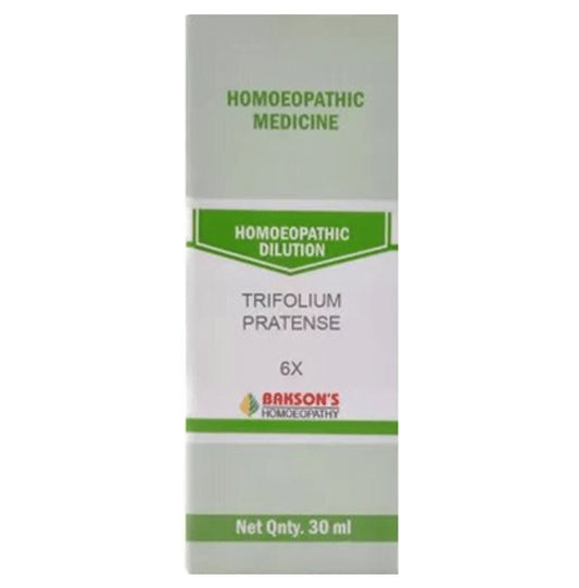 Bakson's Homeopathy Trifolium Pratense Dilution 6X - Classic Derma