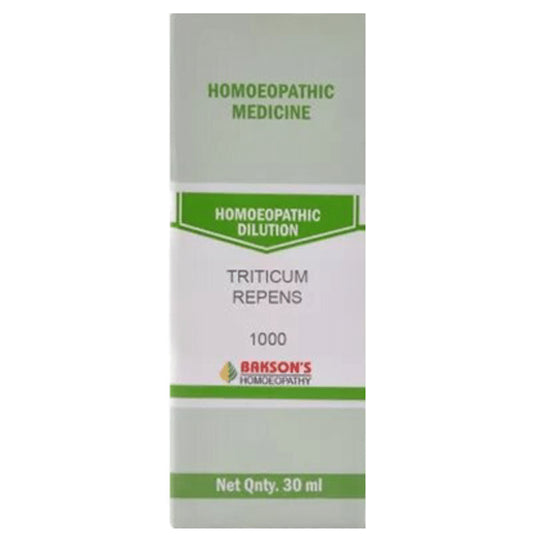 Bakson's Homeopathy Triticum Repens Dilution 1000 CH - Classic Derma