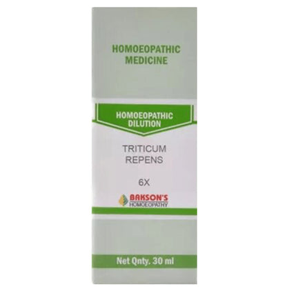 Bakson's Homeopathy Triticum Repens Dilution 6X - Classic Derma