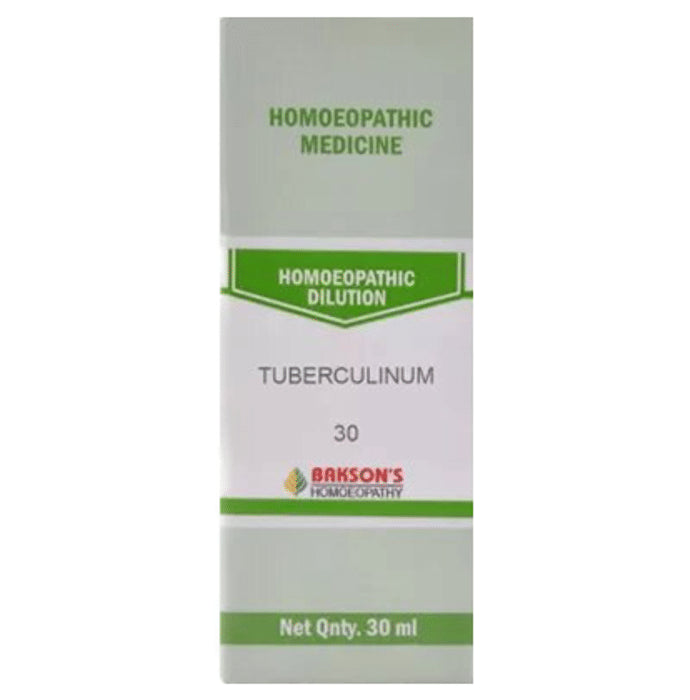 Bakson's Homeopathy Tuberculinum Dilution 30 - Classic Derma