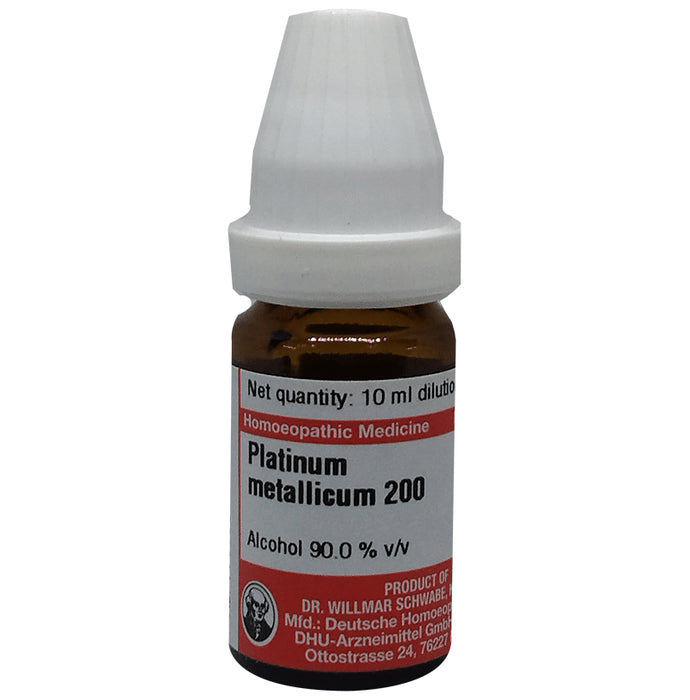 Dr Willmar Schwabe Germany Platinum Metallicum Dilution 200 - Classic Derma