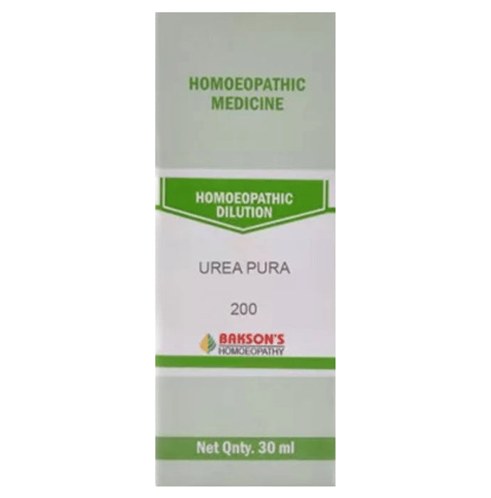 Bakson's Homeopathy Urea Pura Dilution 200 - Classic Derma