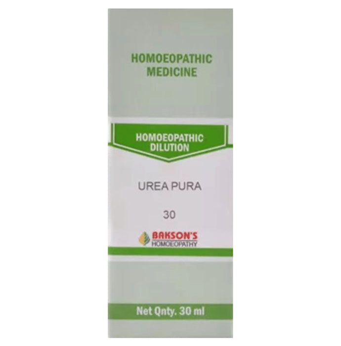 Bakson's Homeopathy Urea Pura Dilution 30 - Classic Derma