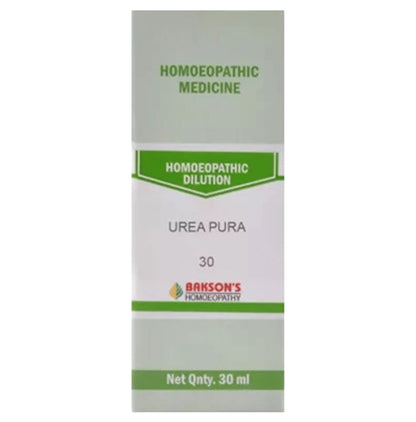 Bakson's Homeopathy Urea Pura Dilution 30 - Classic Derma