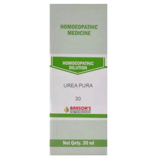 Bakson's Homeopathy Urea Pura Dilution 30 - Classic Derma