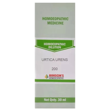 Bakson's Homeopathy Urtica Urens Dilution 200 - Classic Derma