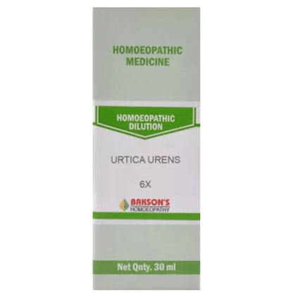 Bakson's Homeopathy Urtica Urens Dilution 6X - Classic Derma