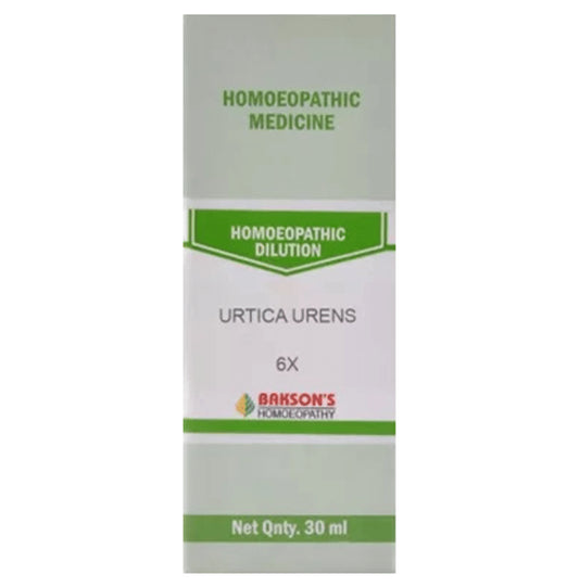 Bakson's Homeopathy Urtica Urens Dilution 6X - Classic Derma