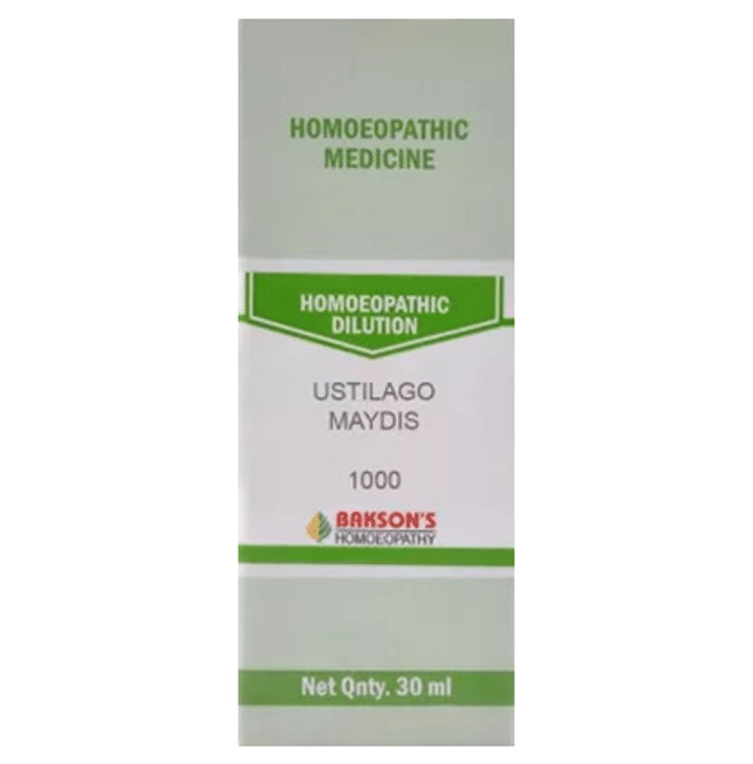 Bakson's Homeopathy Ustilago Maydis Dilution 1000 CH - Classic Derma