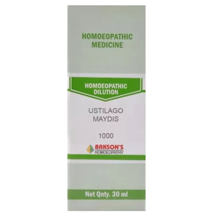 Bakson's Homeopathy Ustilago Maydis Dilution 1000 CH - Classic Derma