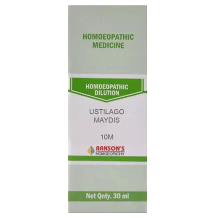 Bakson's Homeopathy Ustilago Maydis Dilution 10M - Classic Derma