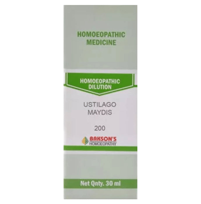 Bakson's Homeopathy Ustilago Maydis Dilution 200 - Classic Derma