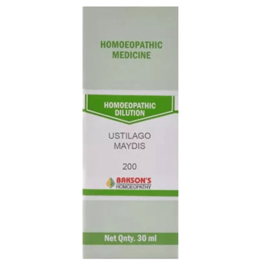 Bakson's Homeopathy Ustilago Maydis Dilution 200 - Classic Derma