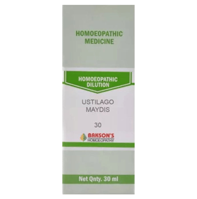 Bakson's Homeopathy Ustilago Maydis Dilution 30 - Classic Derma