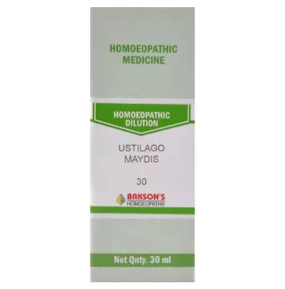 Bakson's Homeopathy Ustilago Maydis Dilution 30 - Classic Derma