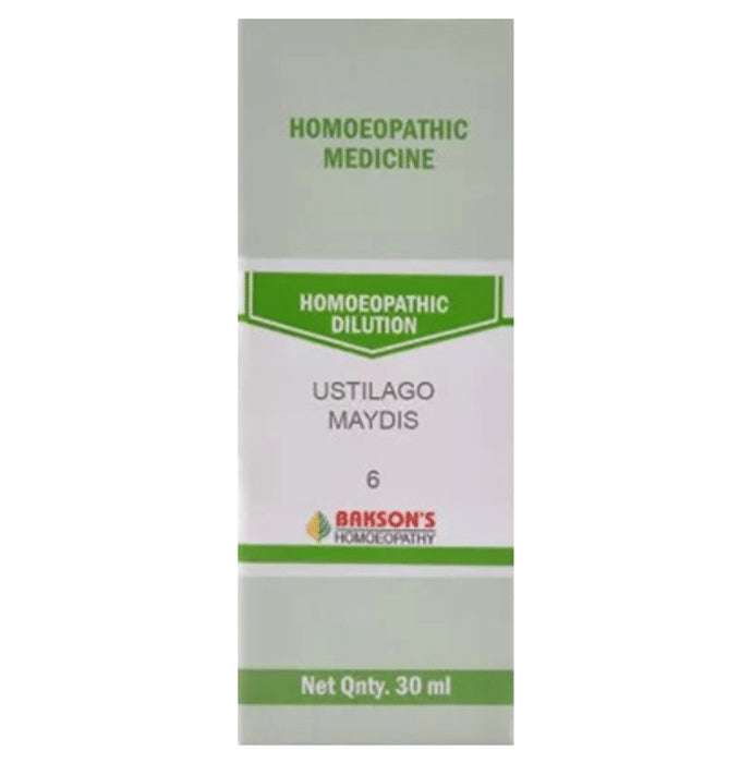 Bakson's Homeopathy Ustilago Maydis Dilution 6 CH - Classic Derma
