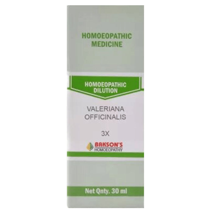 Bakson's Homeopathy Valeriana Officinalis Dilution 3X