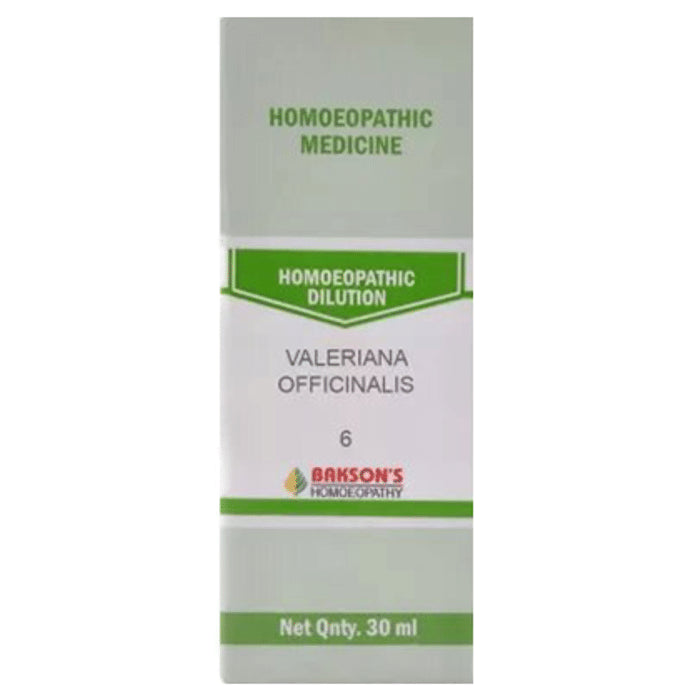 Bakson's Homeopathy Valeriana Officinalis Dilution 6