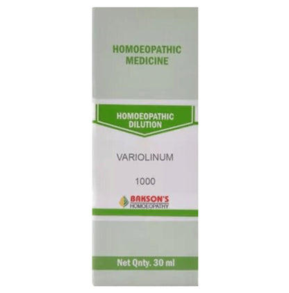 Bakson's Homeopathy Variolinum Dilution 1000 CH