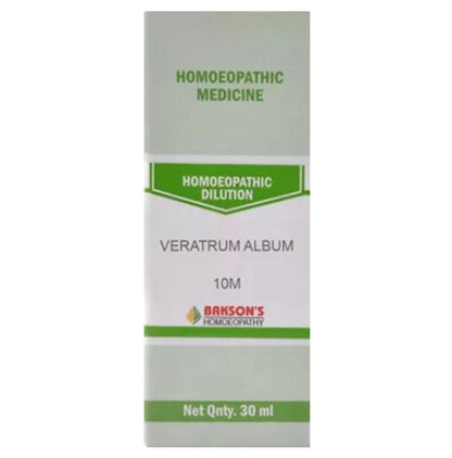 Bakson's Homeopathy Veratrum Album Dilution 10M