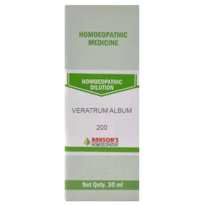 Bakson's Homeopathy Veratrum Album Dilution 200