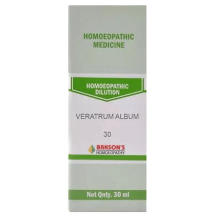 Bakson's Homeopathy Veratrum Album Dilution 30