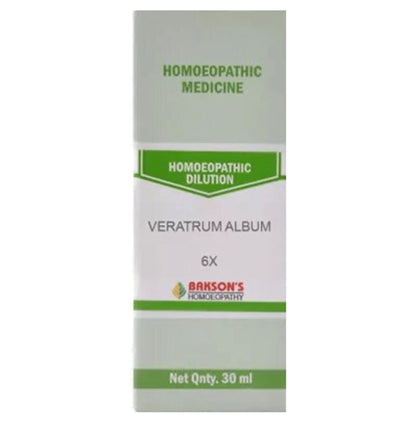 Bakson's Homeopathy Veratrum Album Dilution 6X