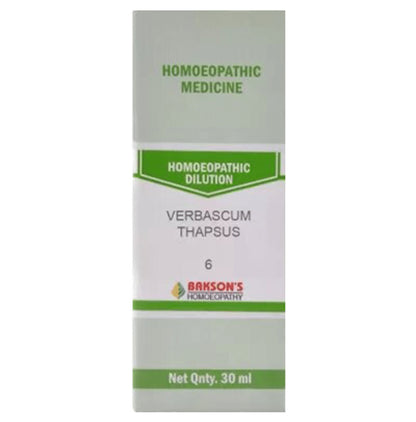 Bakson's Homeopathy Verbascum Thapsus Dilution 6