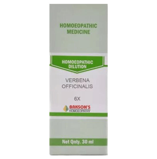 Bakson's Homeopathy Verbena Officinalis Dilution 6X - Classic Derma