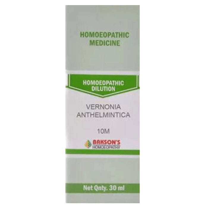 Bakson's Homeopathy Vernonia Anthelmintica Dilution 10M - Classic Derma
