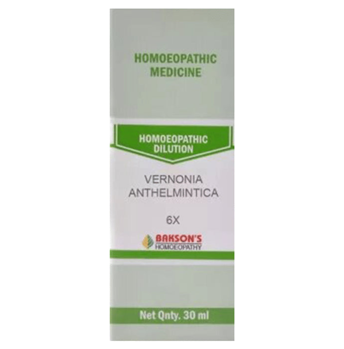 Bakson's Homeopathy Vernonia Anthelmintica Dilution 6X - Classic Derma