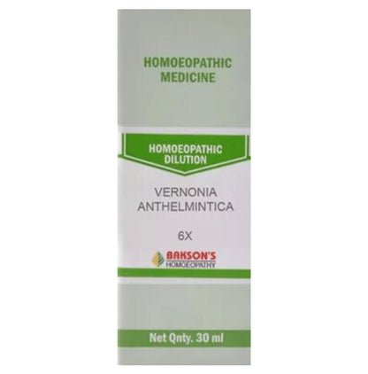 Bakson's Homeopathy Vernonia Anthelmintica Dilution 6X - Classic Derma