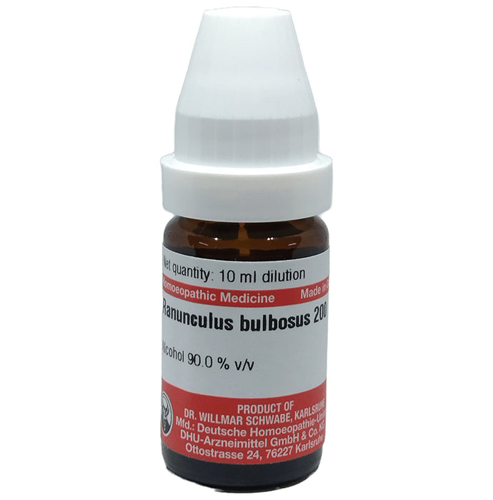 Dr Willmar Schwabe Germany Ranunculus Bulbosus Dilution 200 - Classic Derma