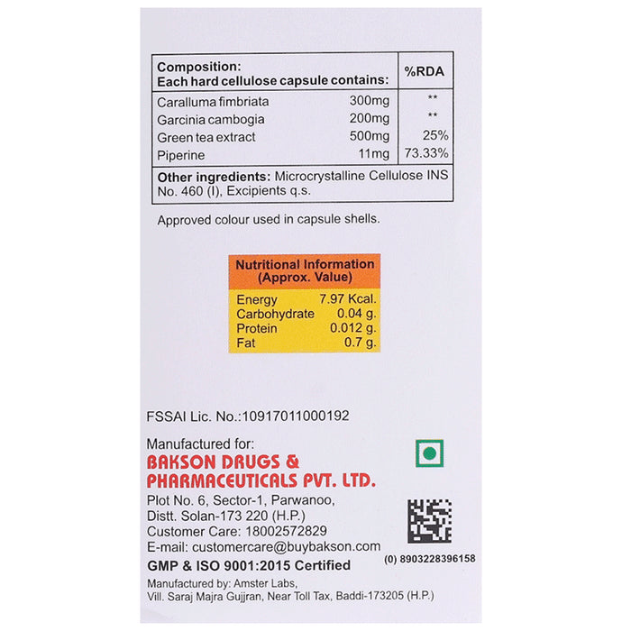 Bakson's Slim & Fit Capsule