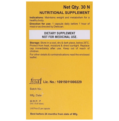 Bakson's Slim & Fit Capsule