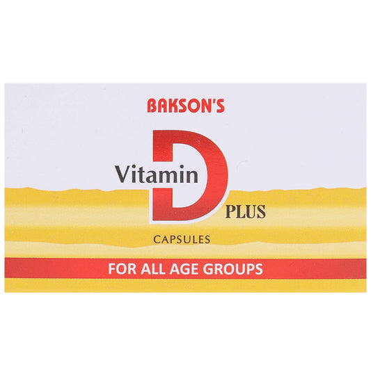 Bakson's Vitamin D Plus Capsule - Classic Derma